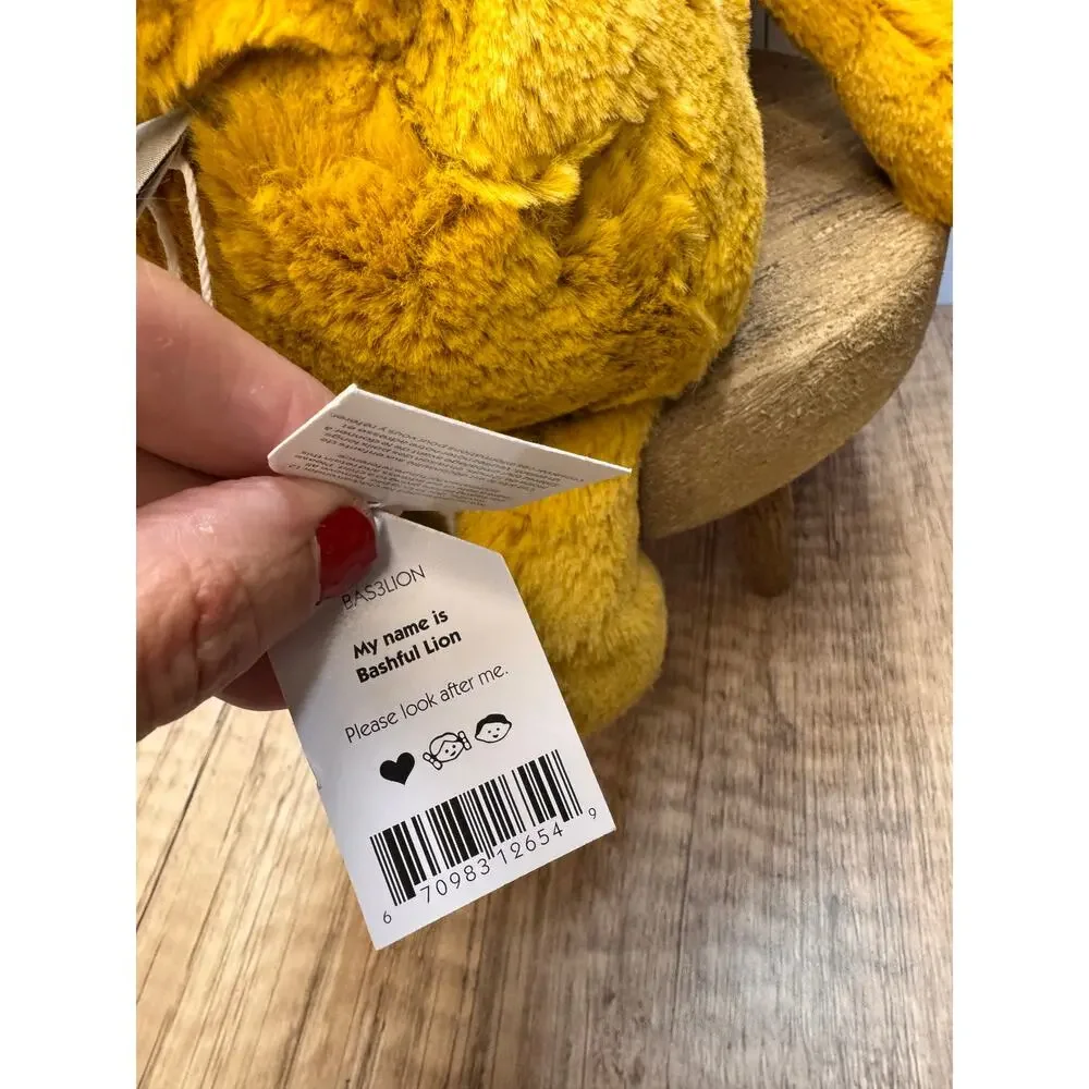 Jellycat Bashful Lion NEW!  FAST SHIP Authentic Jellycat Lion Plush
